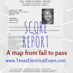 It's important to hang on to these "fail" score reports that PSI gives you after your exam because we can tell you exactly what to focus on based on that score report.