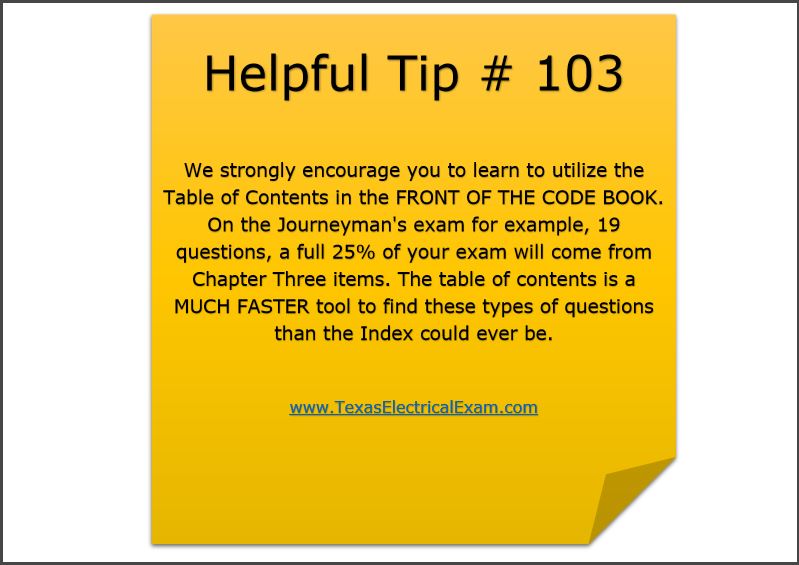 Tip 103