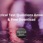 Electrical Test Question