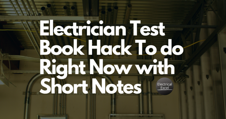 Electrician test book hacks for the Texas exam