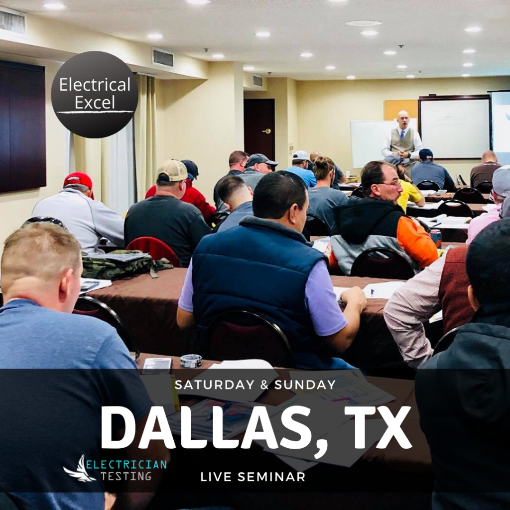 Dallas TX Seminar for the PSI Electrical Exam