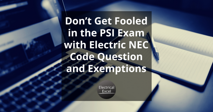 code question for the PSI electrical exam