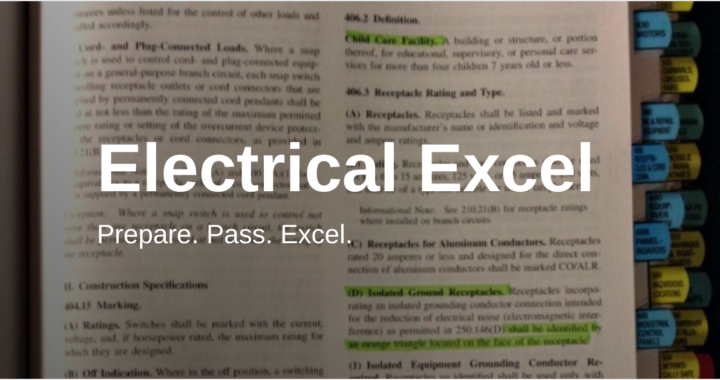 NEC Book Tips for the electrical exam in Texas